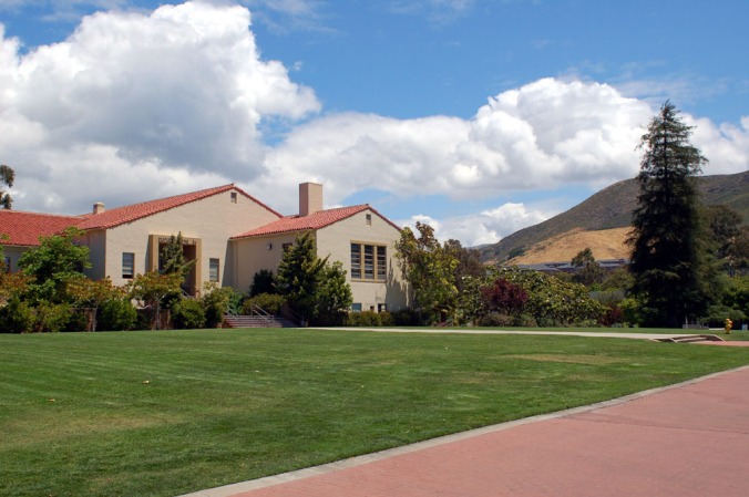 The University Art Gallery is located by Dexter Lawn on the CalPoly campus. 
